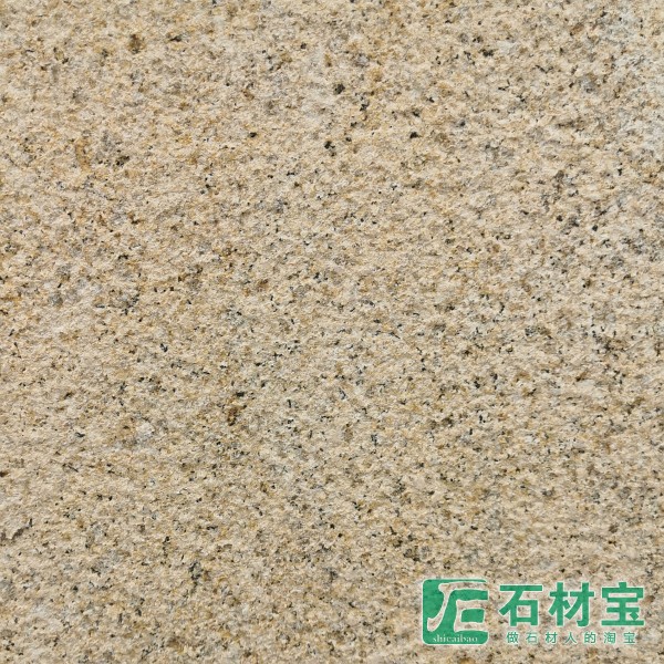 随州黄金麻荔枝面 黄色花岗岩板材加工定制