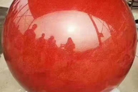 中国红圆球