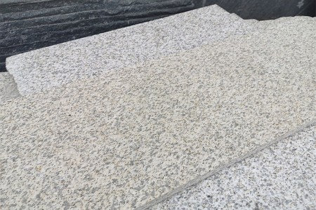 湖北黄金麻花岗岩荔枝面光面火烧面别墅洋房庭院工程建设工厂定制