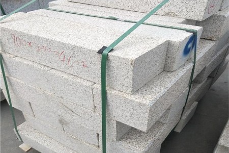 湖北随州黄金麻路沿石地铺石材湖北白麻花岗岩道牙石路边石路侧石