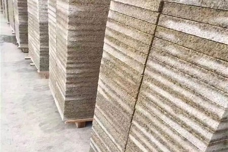 随州黄金麻荔枝面石材 湖北黄金麻光面荔枝面 加工定制