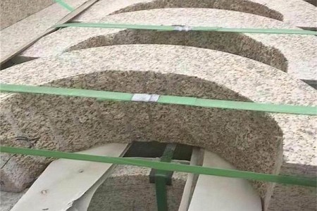 随州黄金麻园林工程异形石工程板加工定制