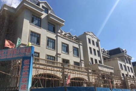 随州黄金麻湖北黄金麻黄锈石外墙干挂异形石材定制