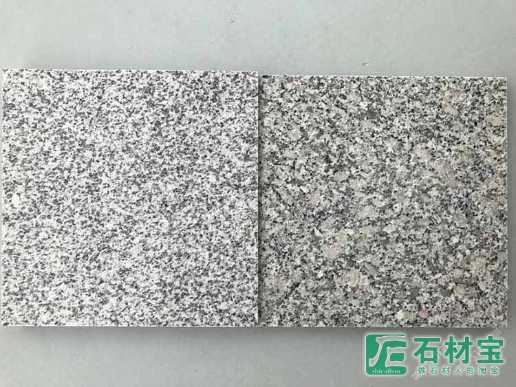 湖北白麻抛光面规格板 随州白麻花岗岩