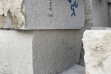 湖北白麻方料供应 超大规格荒料 随州白麻
