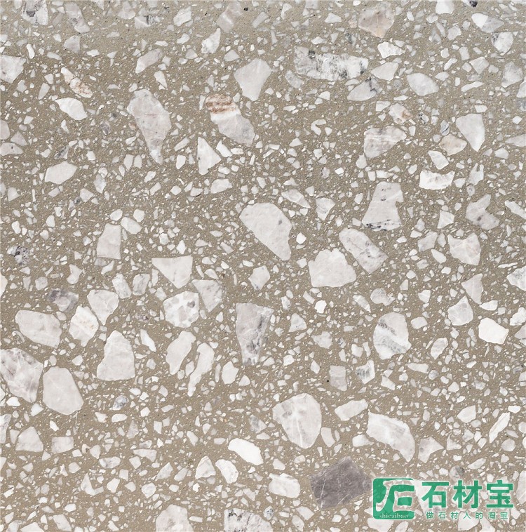 无机骨料水磨石