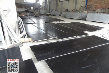 芝麻黑光面大板批发价格 老矿g654染黑板染板