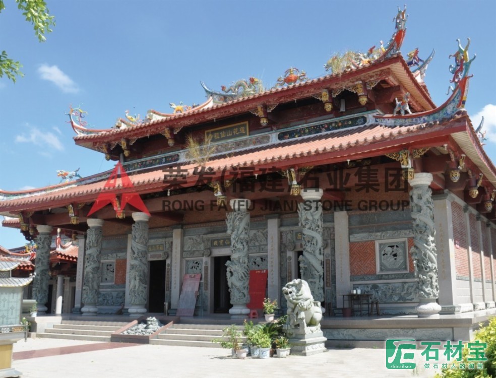 福建惠安科山莲花寺古建工程