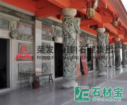 福建惠安科山莲花寺古建工程