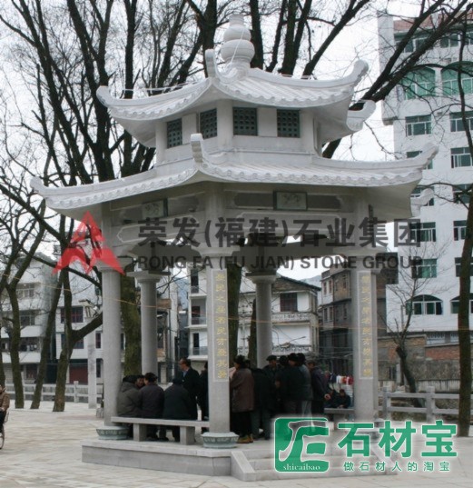 福建宁德周宁步行街牌坊工程