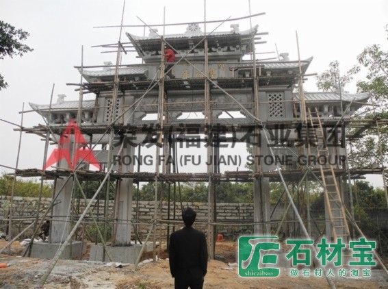 福建泉州安海福慧寺牌坊工程