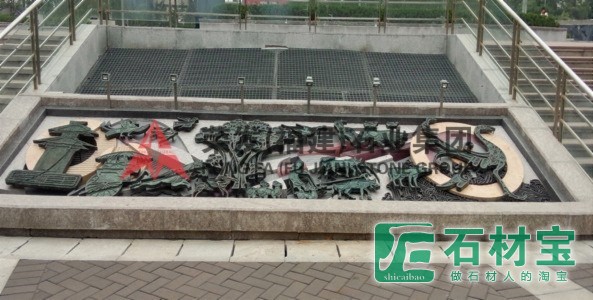 湖北武汉洪山广场壁画雕塑装饰工程