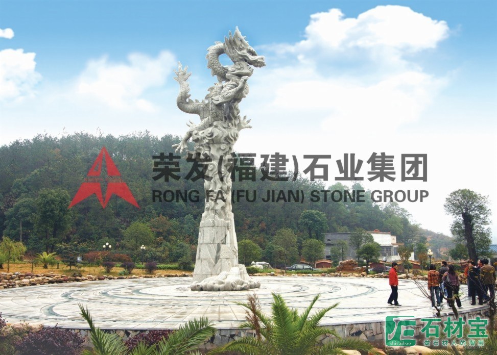 湖南韶山祥龙柱雕塑工程