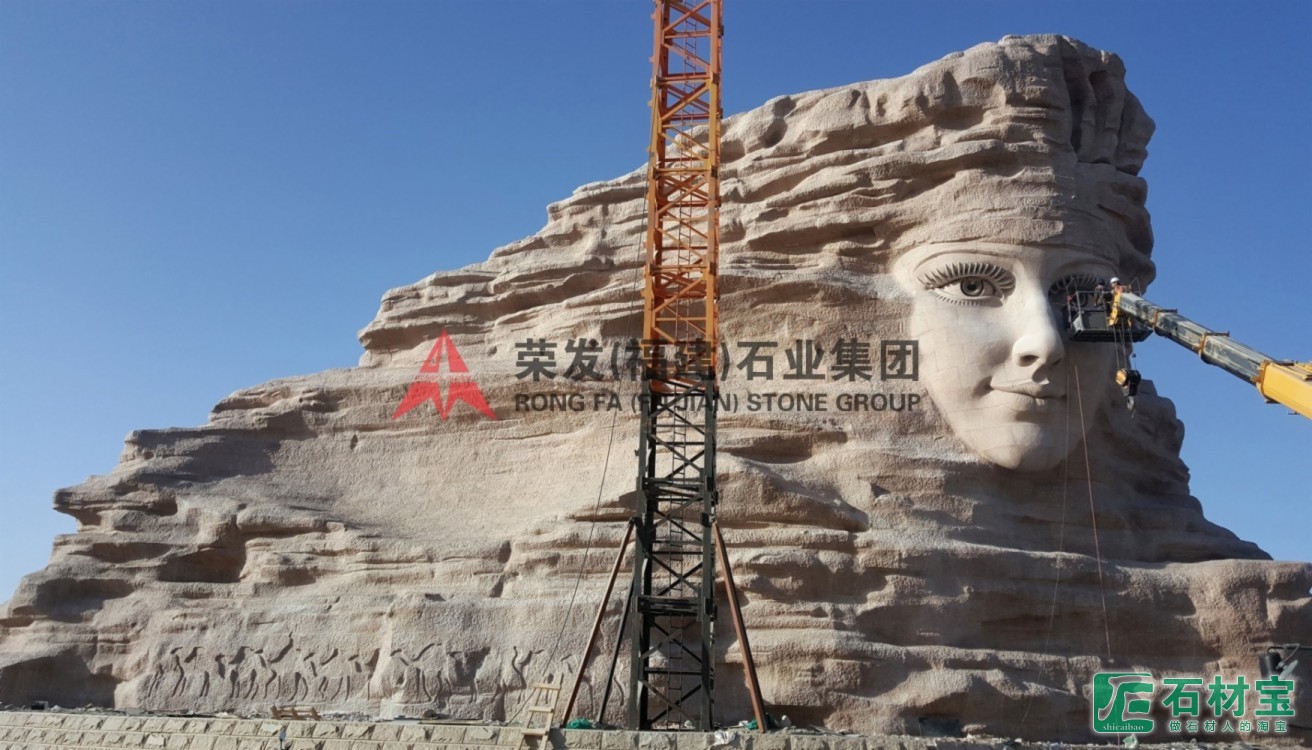 新疆若芜楼兰美女雕塑工程