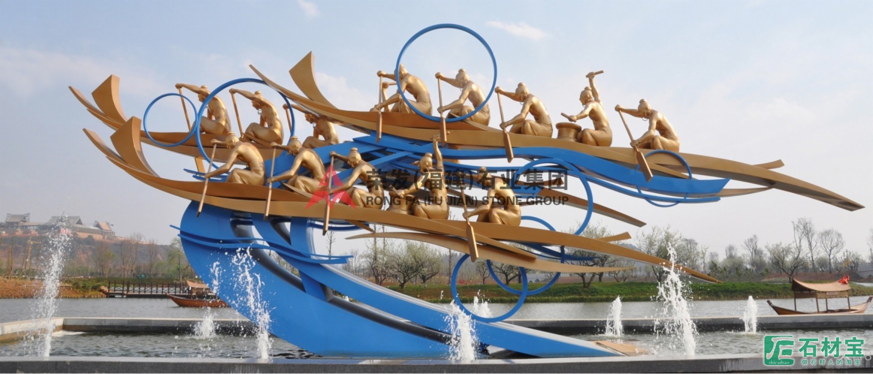 云南昆明湿地公园雕塑工程