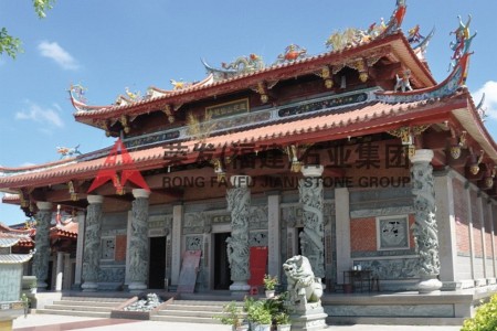 福建惠安科山莲花寺古建工程