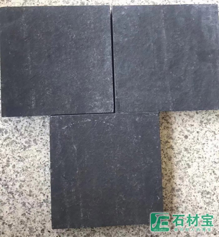 中国黑石材蒙古黑贵州黑火烧面水洗面