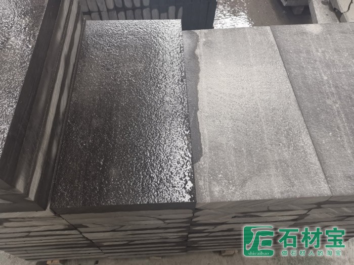 中国黑石材蒙古黑贵州黑火烧面水洗面