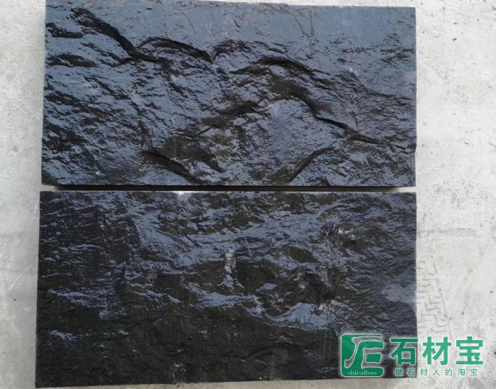 中国黑石材蒙古黑贵州黑自然面异形加工
