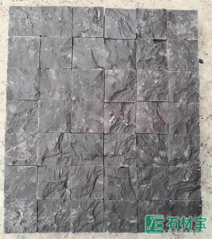 中国黑石材蒙古黑贵州黑自然面异形加工