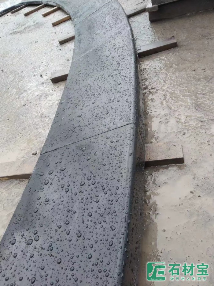 中国黑石材蒙古黑贵州黑自然面异形加工