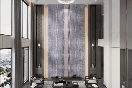 天然奢石海洋之星背景墙