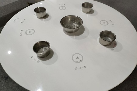 微晶石石墨烯发热茶桌