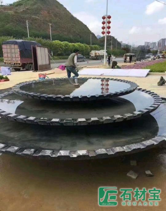 黑金沙水景