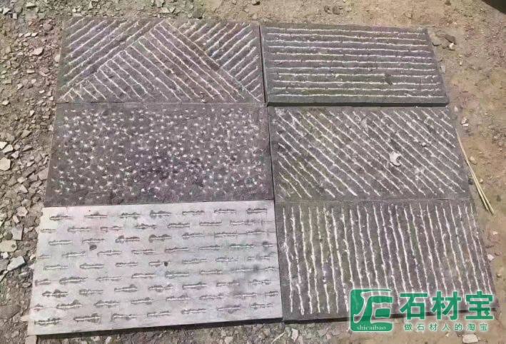 青石手凿面