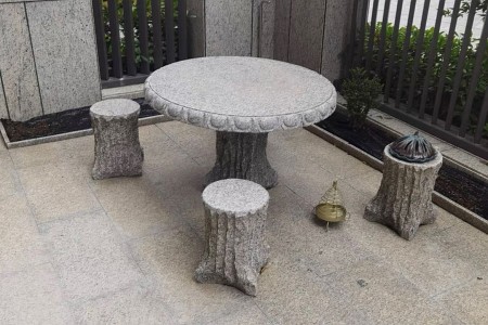 花岗岩石桌