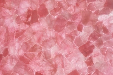 粉红水晶 透光