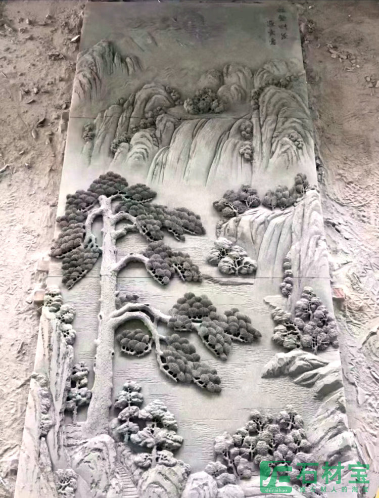 花岗岩浮雕