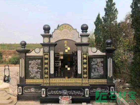 进口花岗岩墓碑