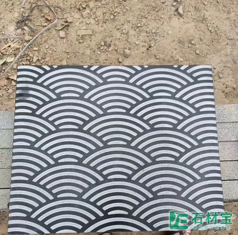 蒙古黑浮雕