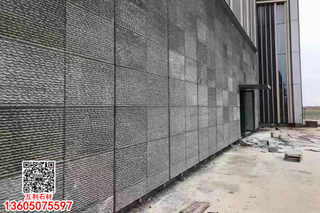 芝麻黑G654石材外墙砖石外墙干挂