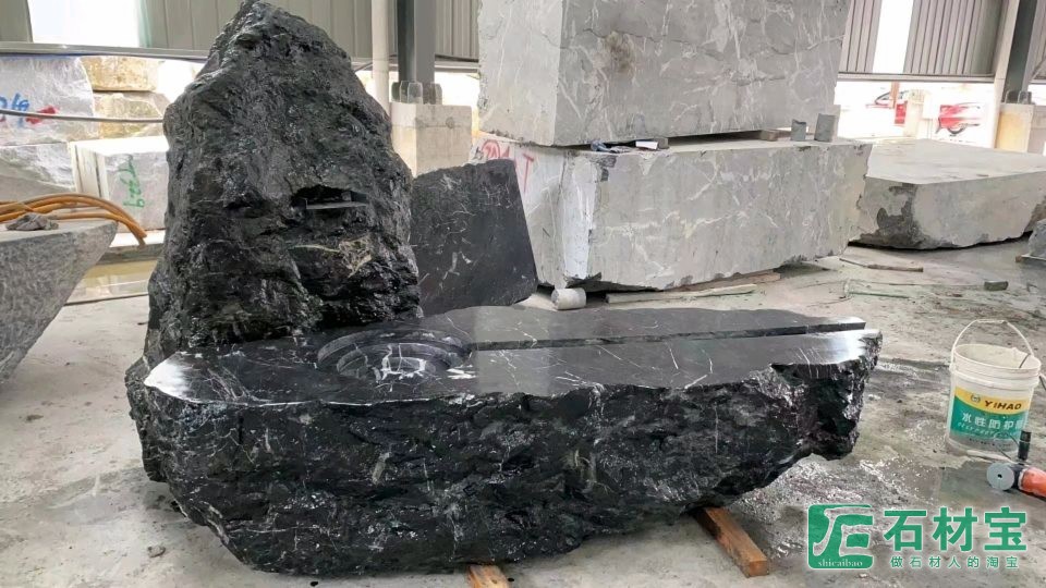 黑山石异形加工