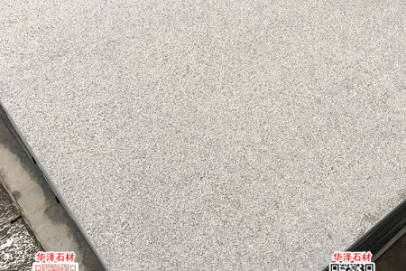 G654中花芝麻黑石材水洗面板地铺石