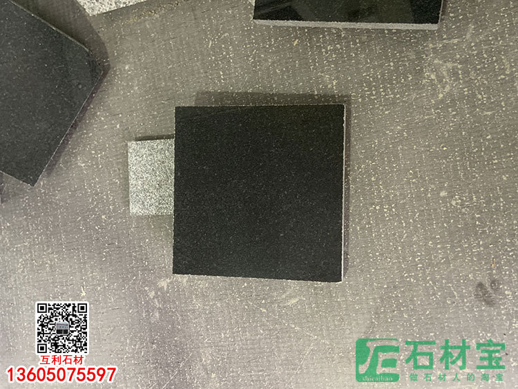 新中国黑花岗岩磨光板石材工程用石
