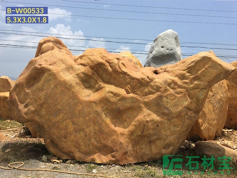 黄蜡石(卧石)5米