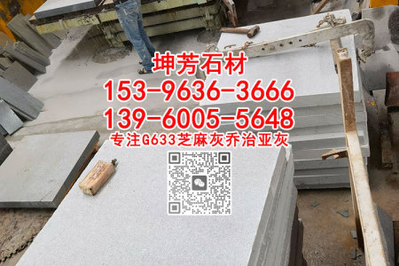 广东G633石材芝麻灰台面板