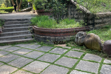 手打面老石板