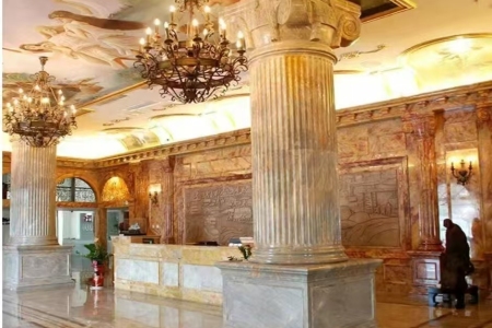 暖色石材就阿利坦梦幻庄园#梵高皇