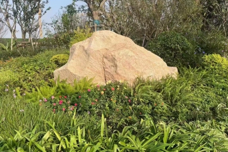 锈石，黄金麻景石造景