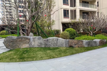 中国黑景石造景