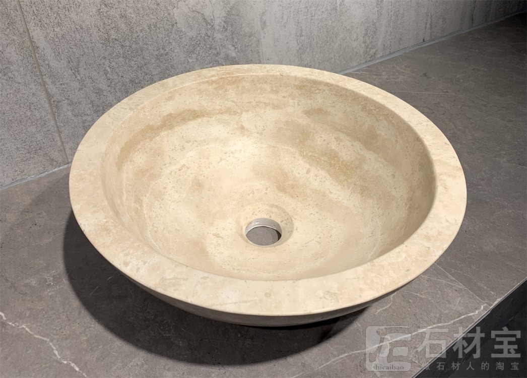米白洞洗手盆