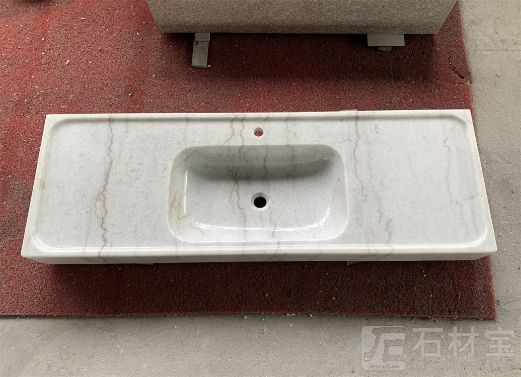 广西白一体盆