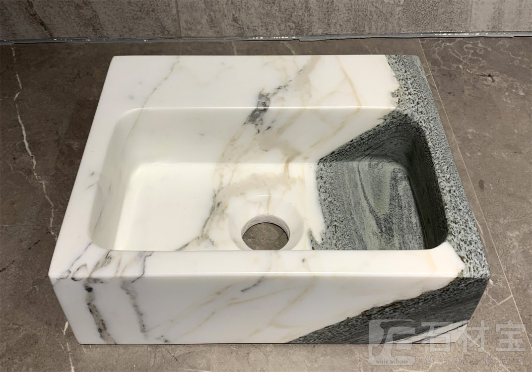 大花白洗手盆