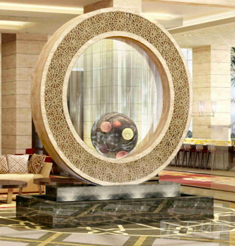 金环环形喷泉