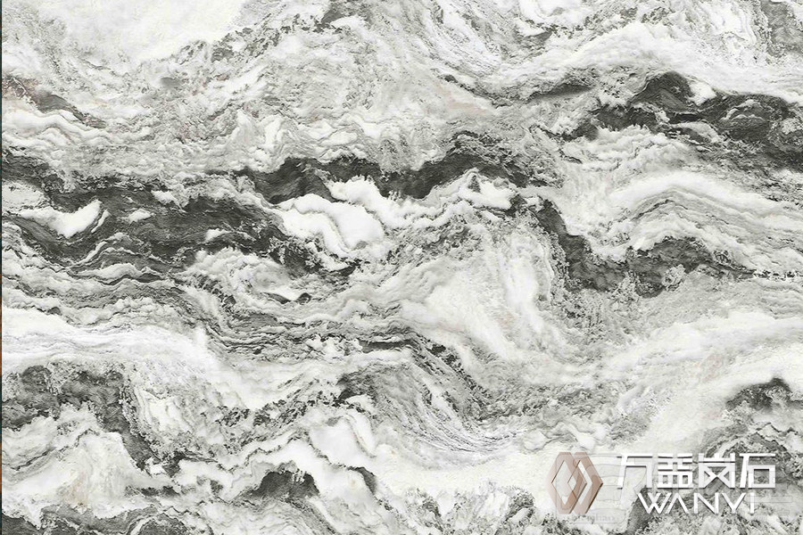 水墨石纹