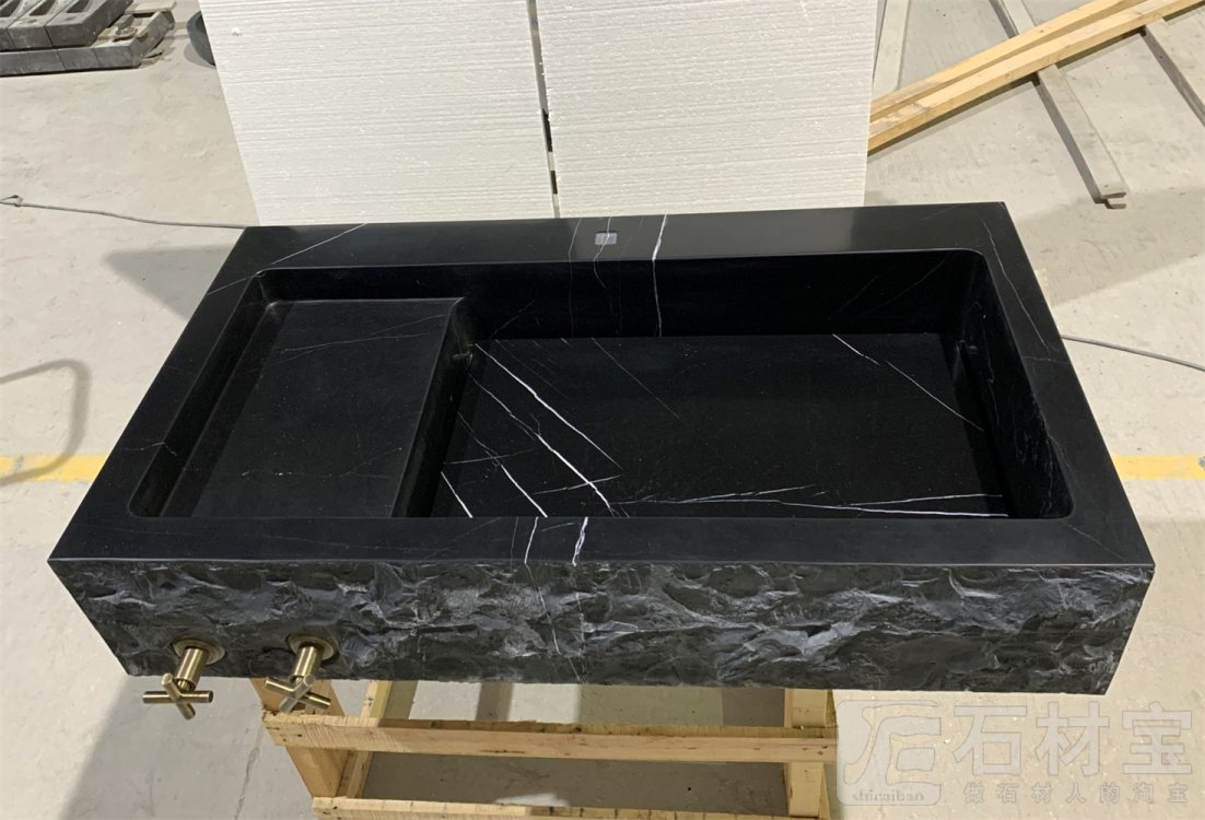 黑白根一体盆
